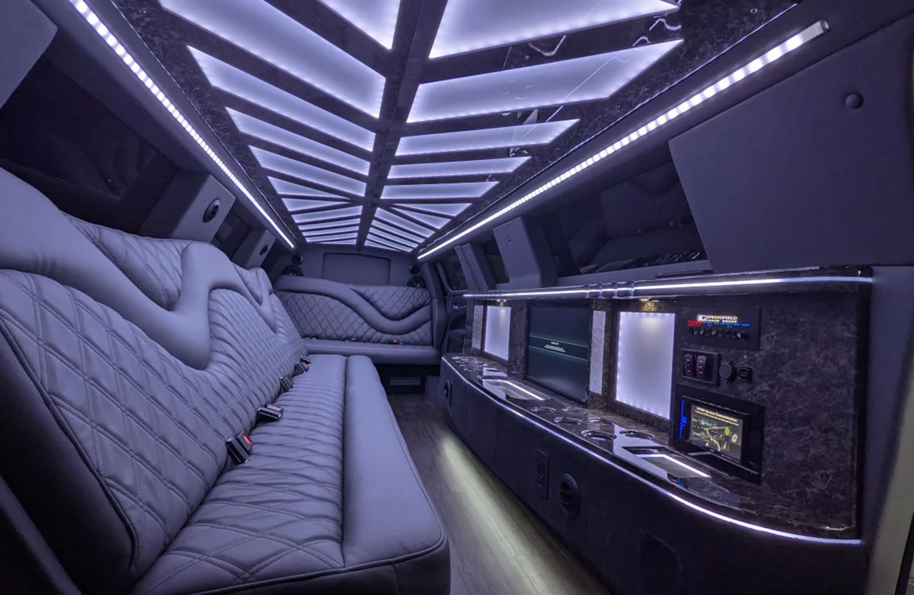 GMC Yukon XL Stretched Limousine 1 Vehicle gallery slider 1280 × 854