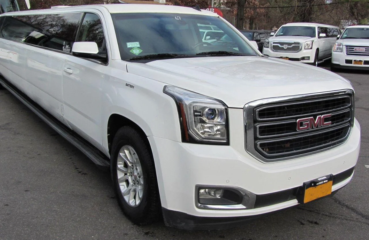 GMC Yukon XL Stretched Limousine 5 Vehicle gallery slider 1280 × 854