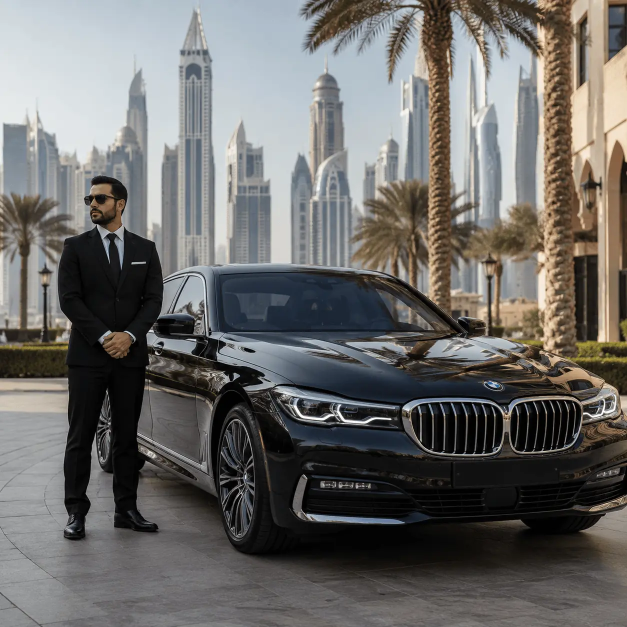BMW 5 Series with Driver in Dubai