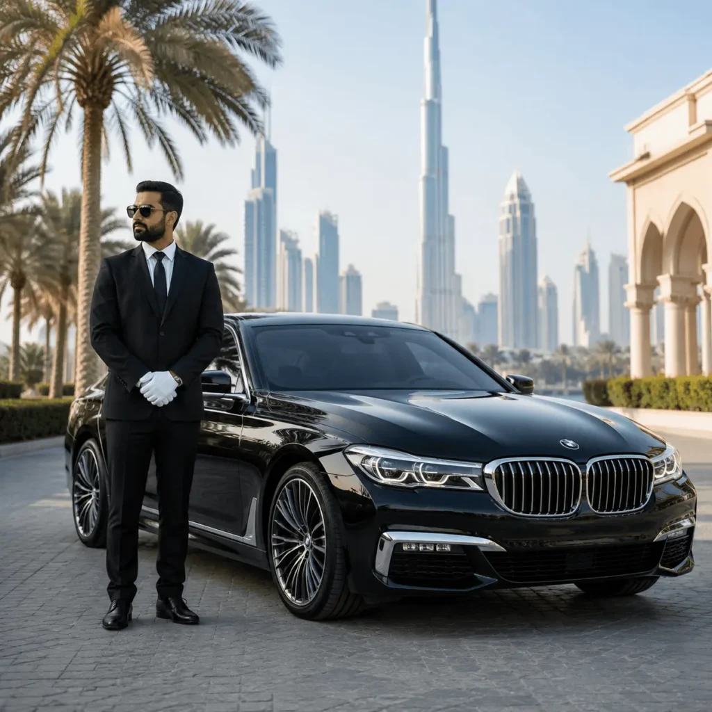 BMW 7 Series Chauffeur in Dubai