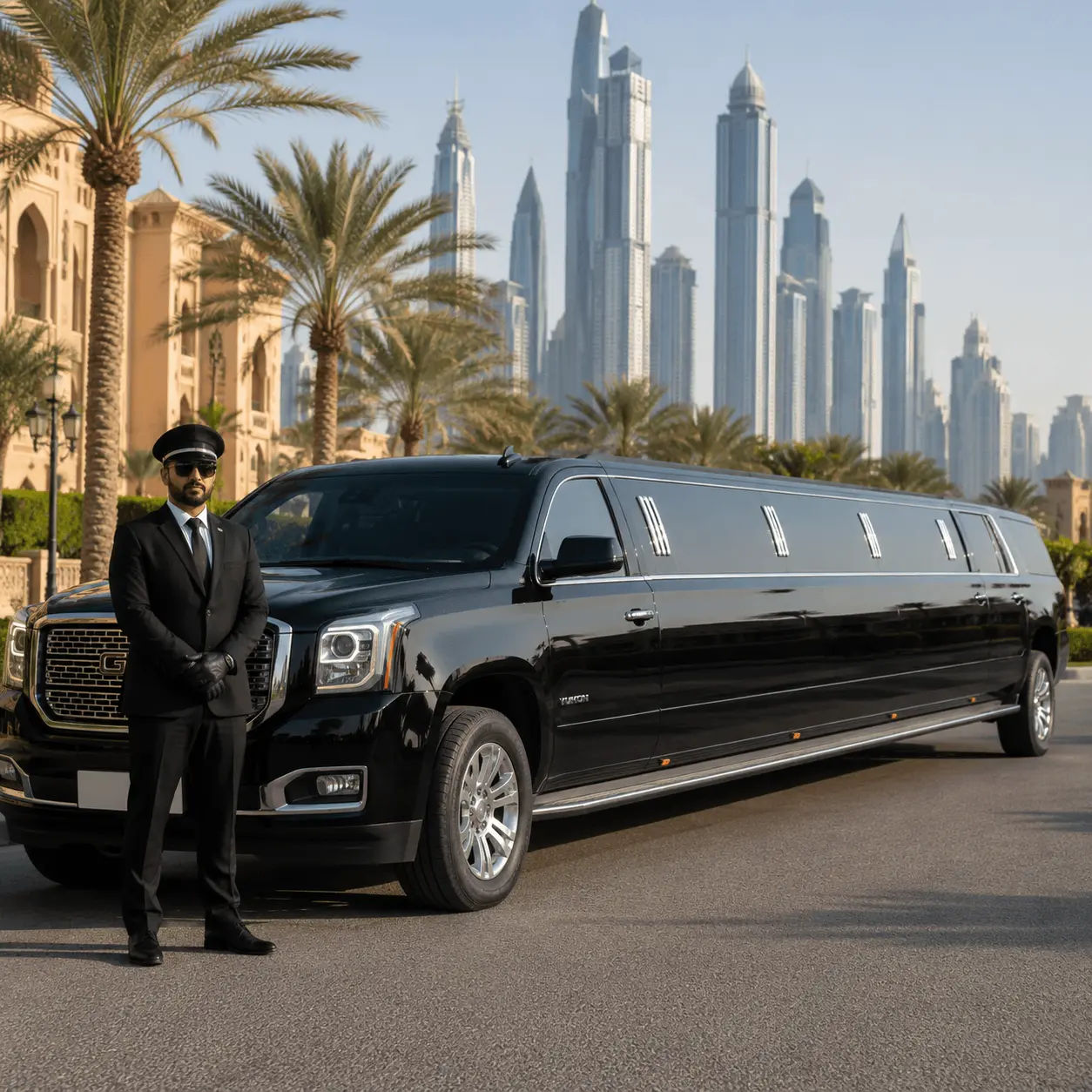 GMC Yukon XL Stretched Limousine