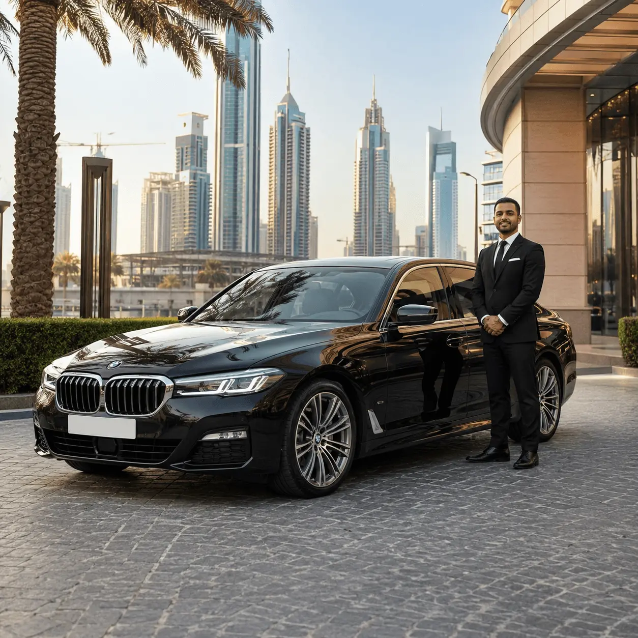BMW 5 Series with Driver in Dubai UAE