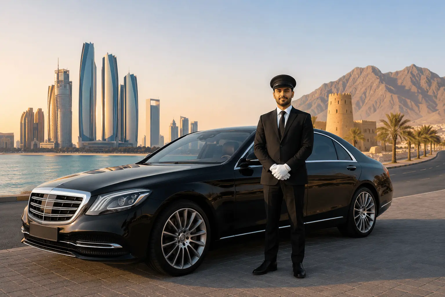 Car With Driver Abu Dhabi to Ras Al Khaimah
