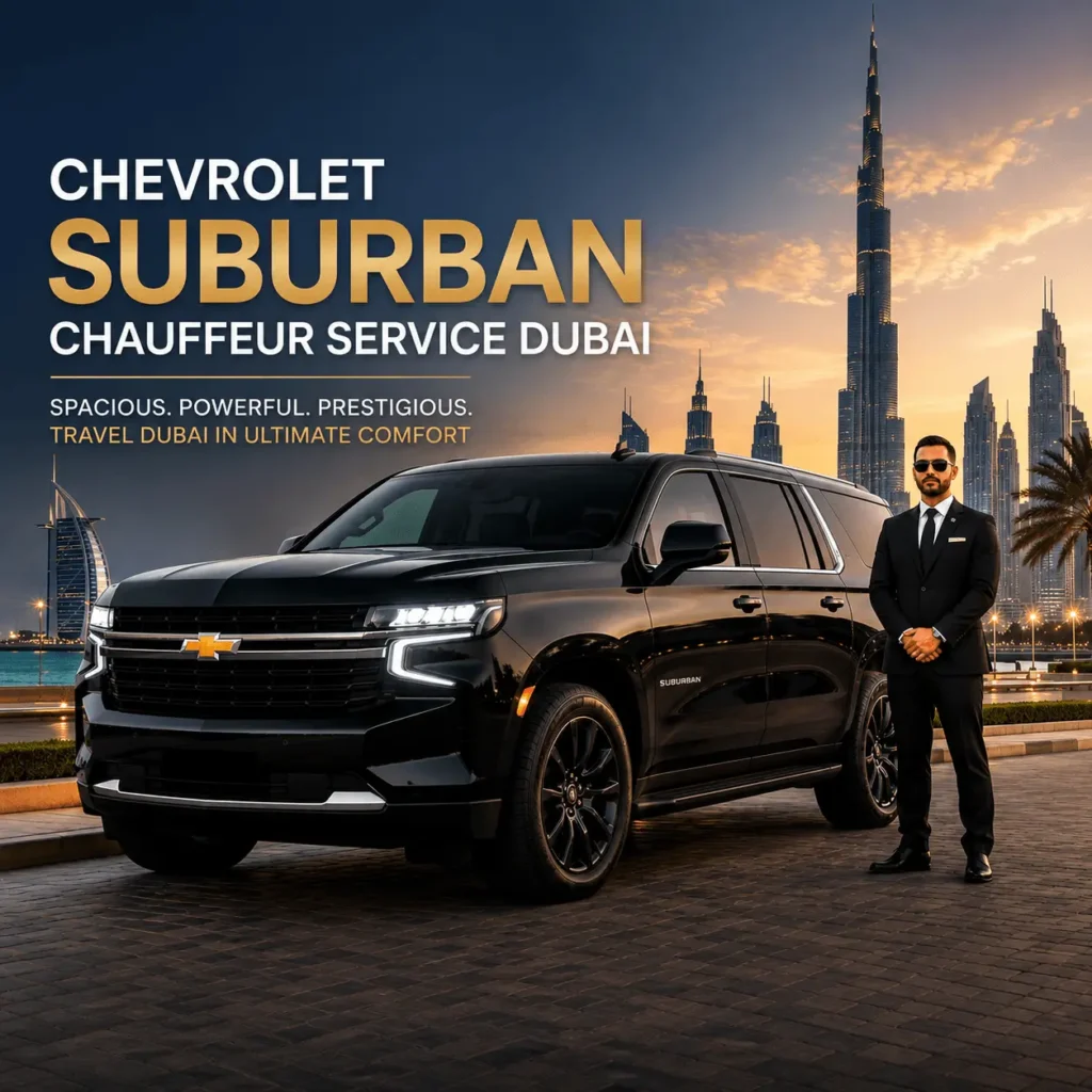 Chevrolet Suburban Chauffeur Service Dubai