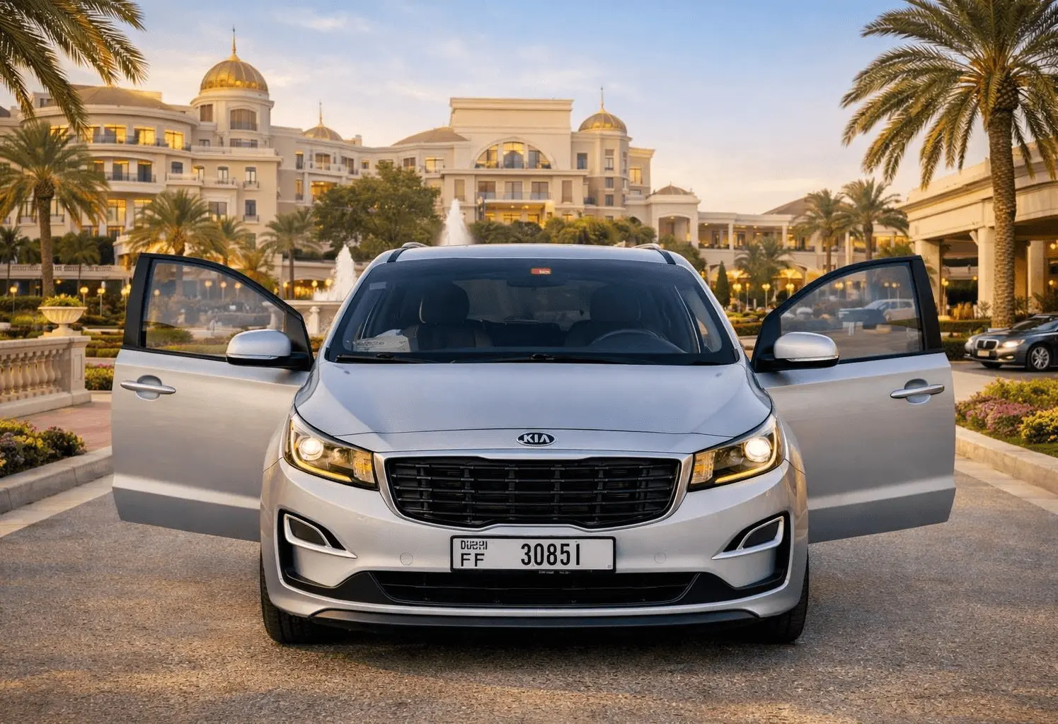 KIA Grand Carnival With Driver for Spacious Travel