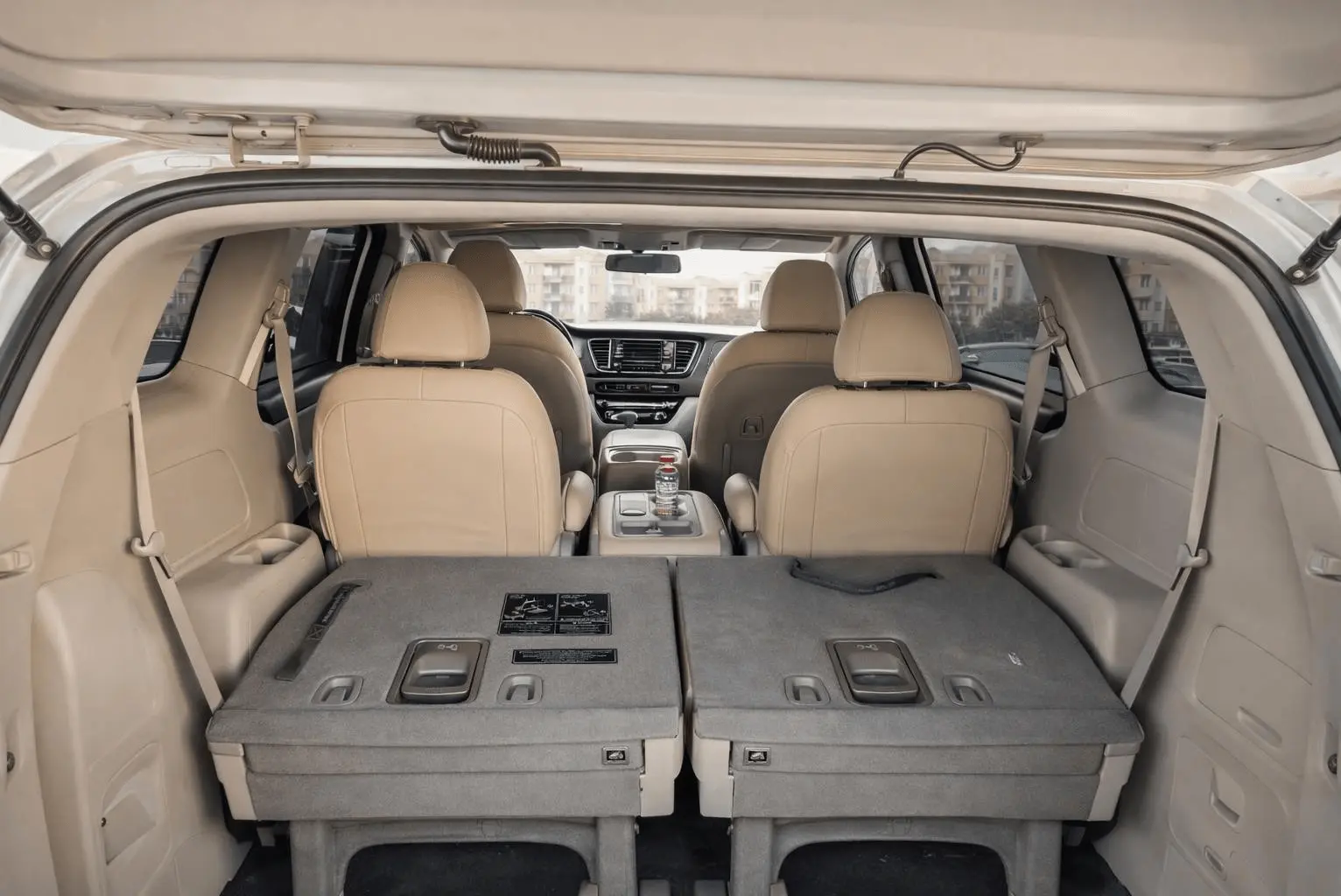 KIA Grand Carnival With Driver interior